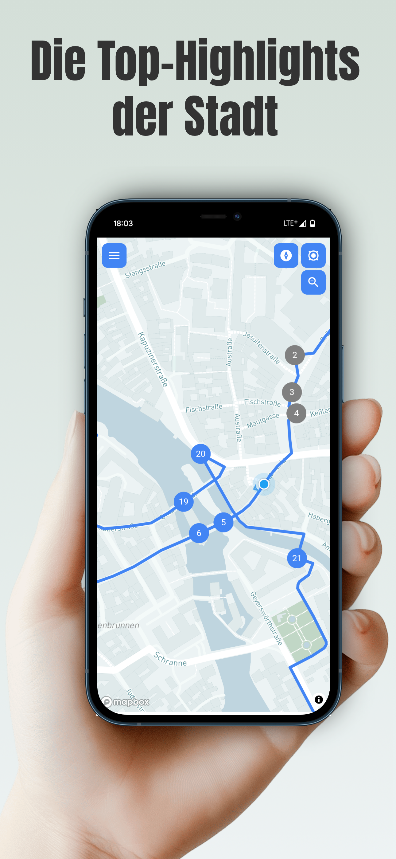 Bamberg Stadtführung App mit allen Highlights der Stadt