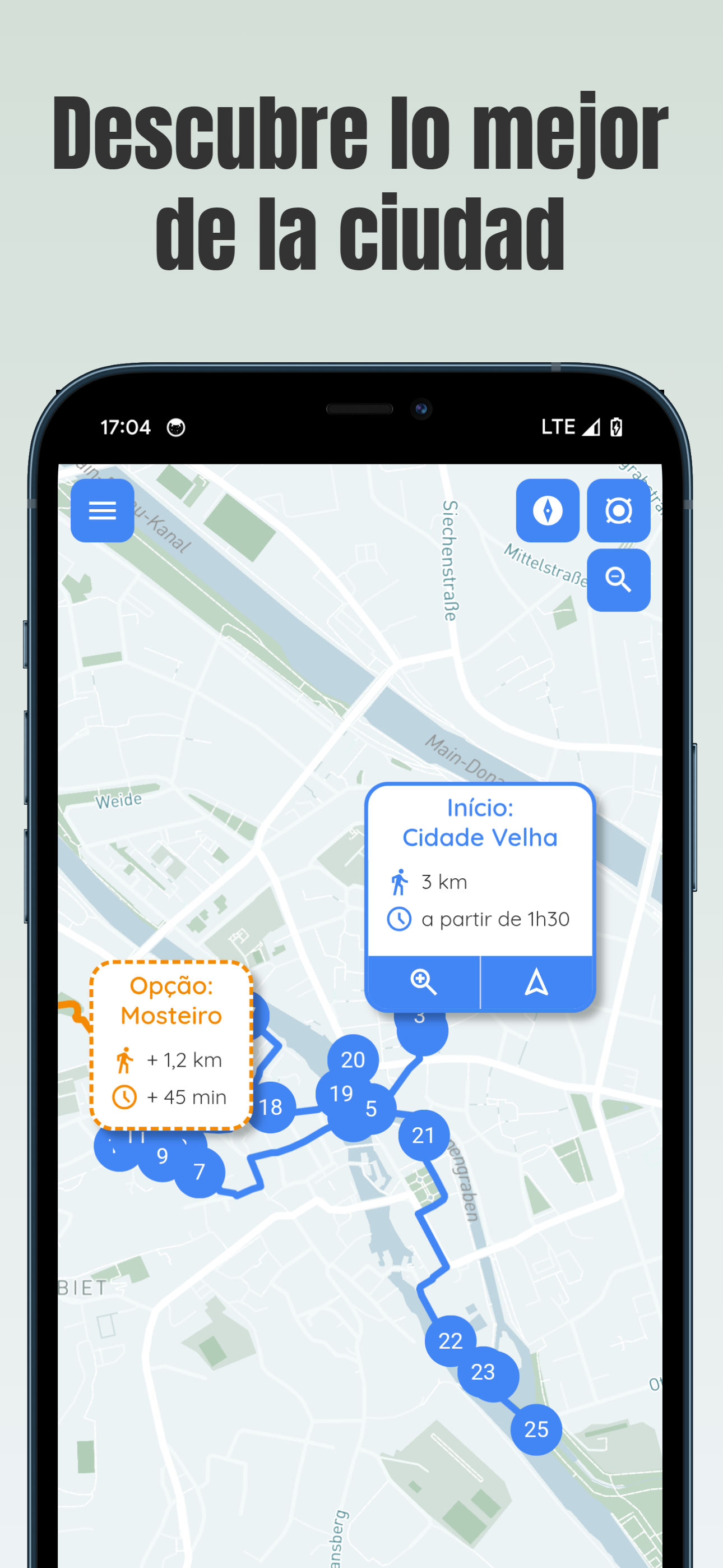 App del tour de Bamberg con todos los imprescindibles