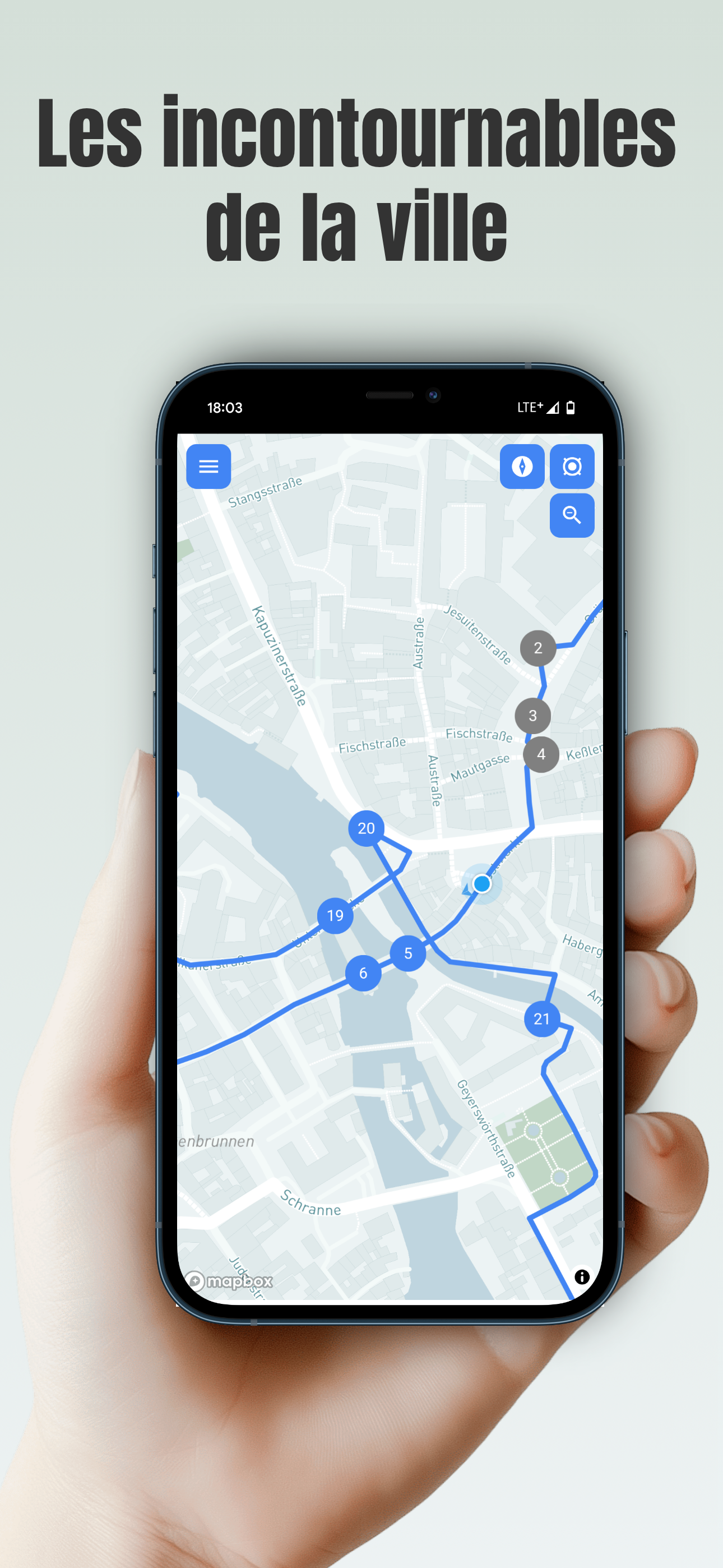 Appli de visite de Bamberg avec tous les immanquables