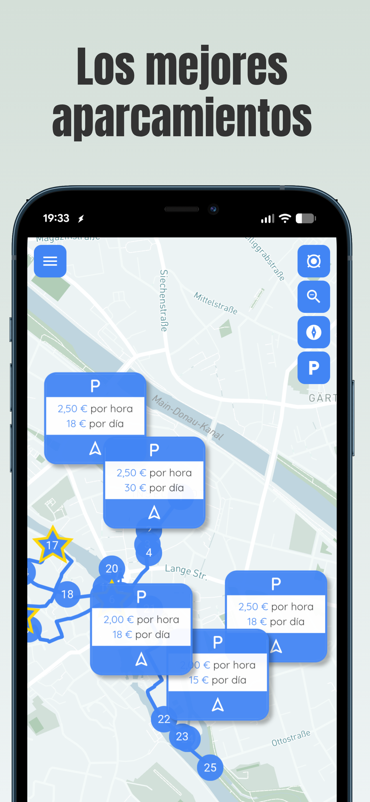 App de visita con información concisa sobre Bamberg