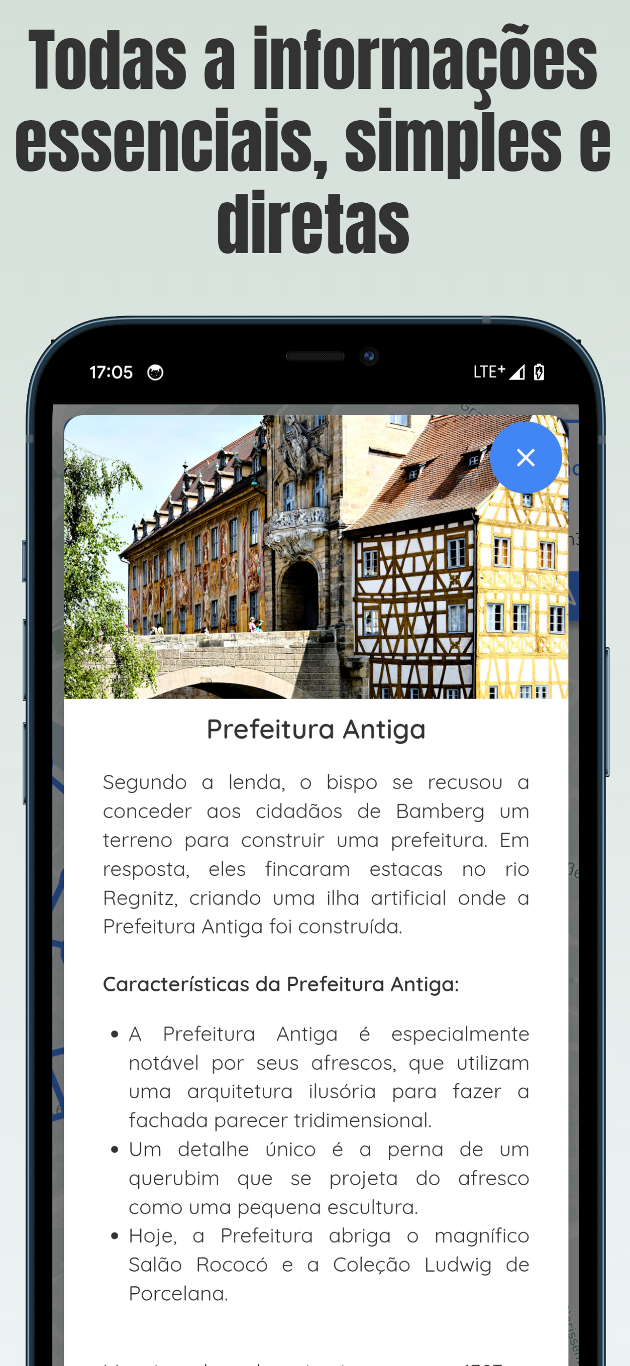 App com informações concisas sobre Bamberg