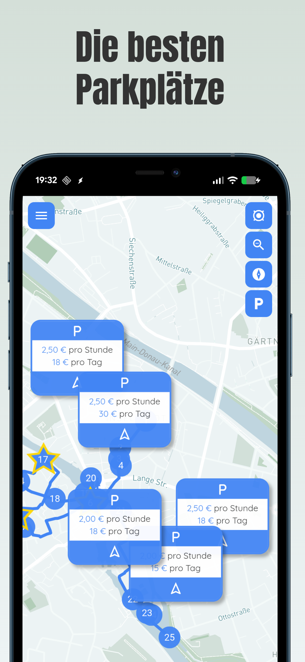 Stadtführungs-App mit kompakten Infos zu Sehenswürdigkeiten in Bamberg